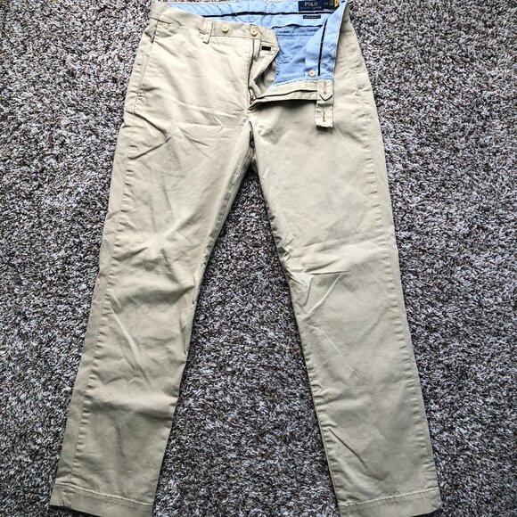 Polo Ralph Lauren - Stretch Straight Fit Chino Pant (Classic Khaki) - Picture 2 of 6